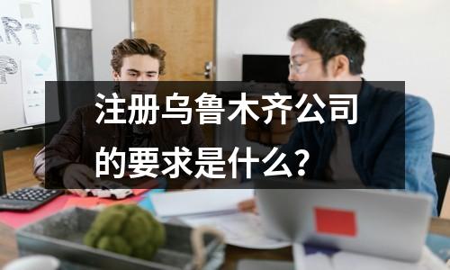 注冊烏魯木齊公司的要求是什么？