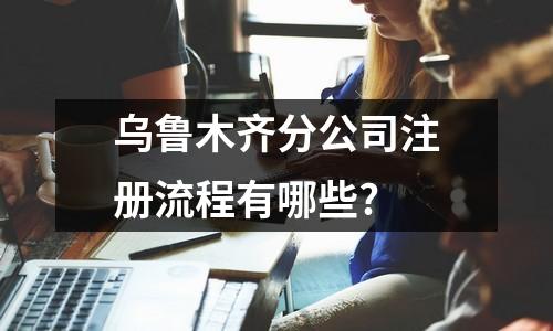 烏魯木齊分公司注冊流程有哪些?