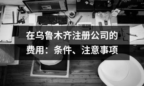 在烏魯木齊注冊(cè)公司的費(fèi)用：條件、注意事項(xiàng)