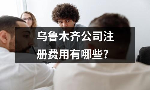 烏魯木齊公司注冊費用有哪些?