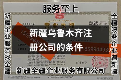 新疆烏魯木齊注冊(cè)公司的條件