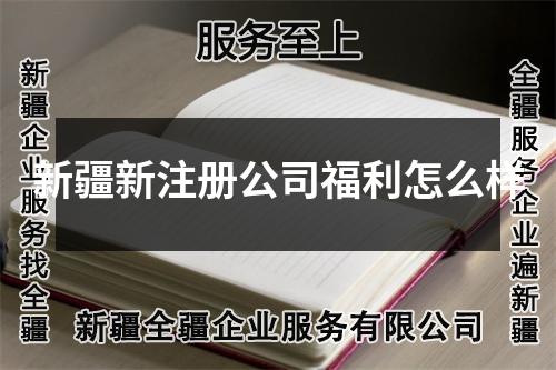 新疆新注冊(cè)公司福利怎么樣