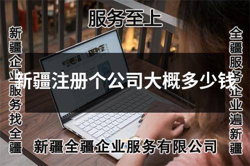 新疆注冊個公司大概多少錢