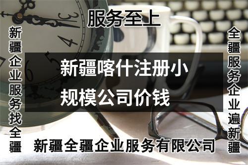 新疆喀什注冊小規(guī)模公司價錢