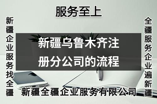 新疆烏魯木齊注冊分公司的流程
