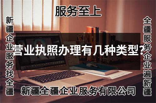 營(yíng)業(yè)執(zhí)照辦理有幾種類型？