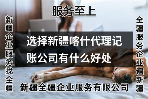 選擇新疆喀什代理記賬公司有什么好處