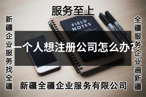 一個人想注冊公司怎么辦？